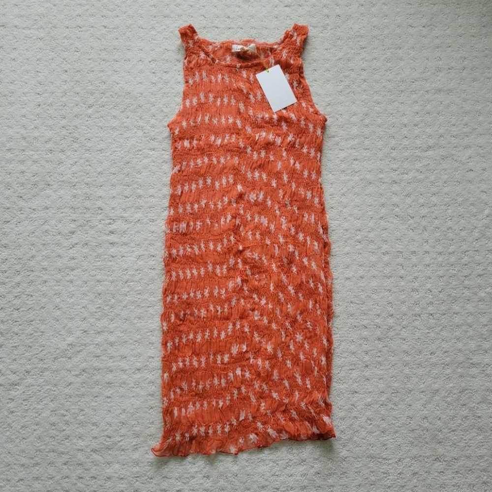 NWT Cloe Cassandro Silk Mini Dress